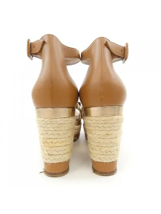 Hermes Brown Size 38 Sandals - Picture 5 of 6